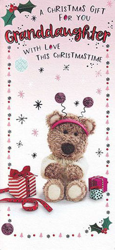 Picture of GRANDDAUGHTER CHRISTMAS MONEY WALLET